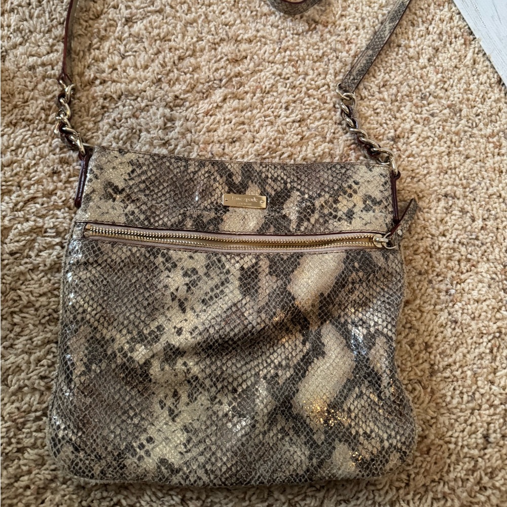 Kate Spade Snakeskin Crossbody Bag